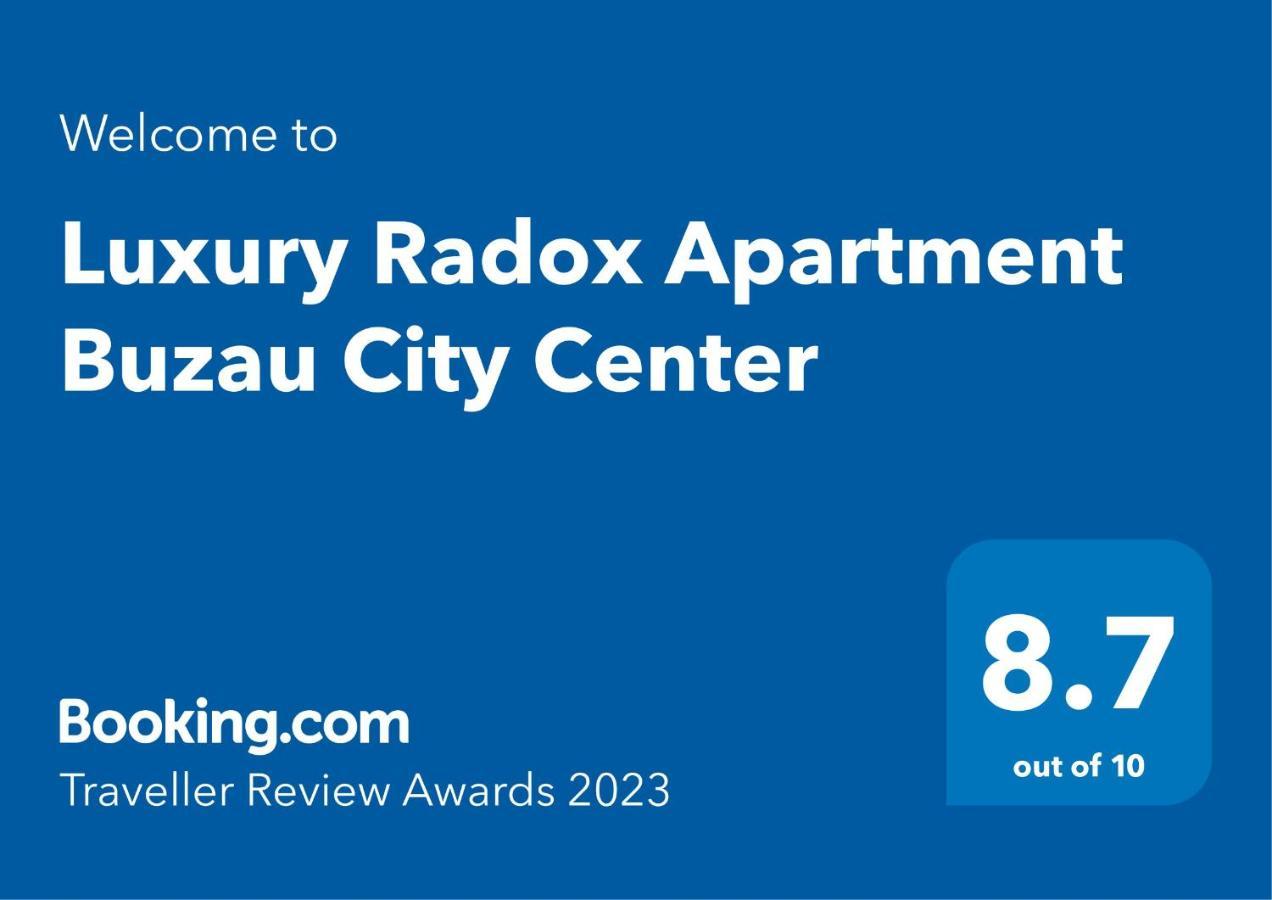 Luxury Radox Apartment Buzau City Center Экстерьер фото